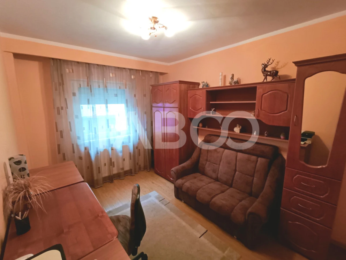 Apartament cu 3 camere 2 bai 63 mp utili etaj 1 in Sibiu zona Turnisor - 6