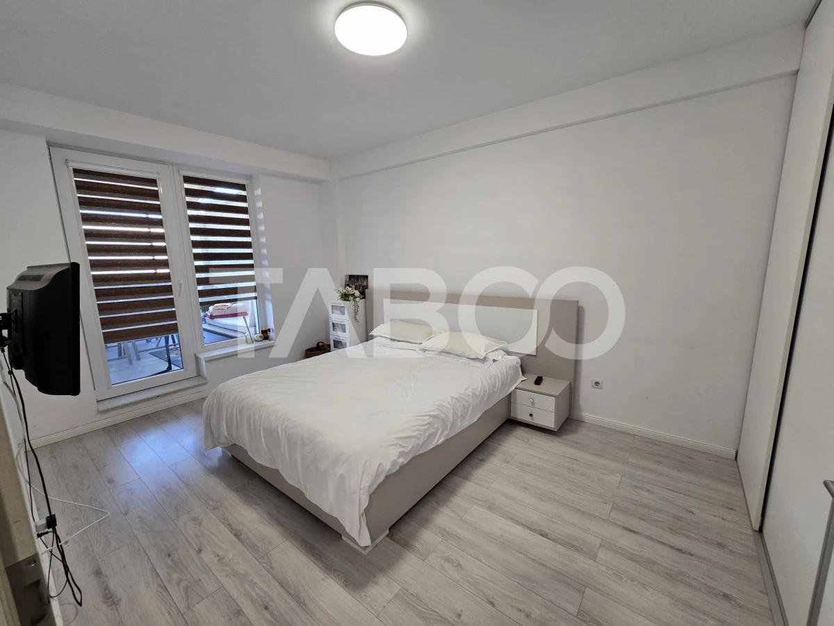 Penthouse 4 camere mobilat 2 bai 2 parcari terasa 72 mp Turnisor Sibiu - 6