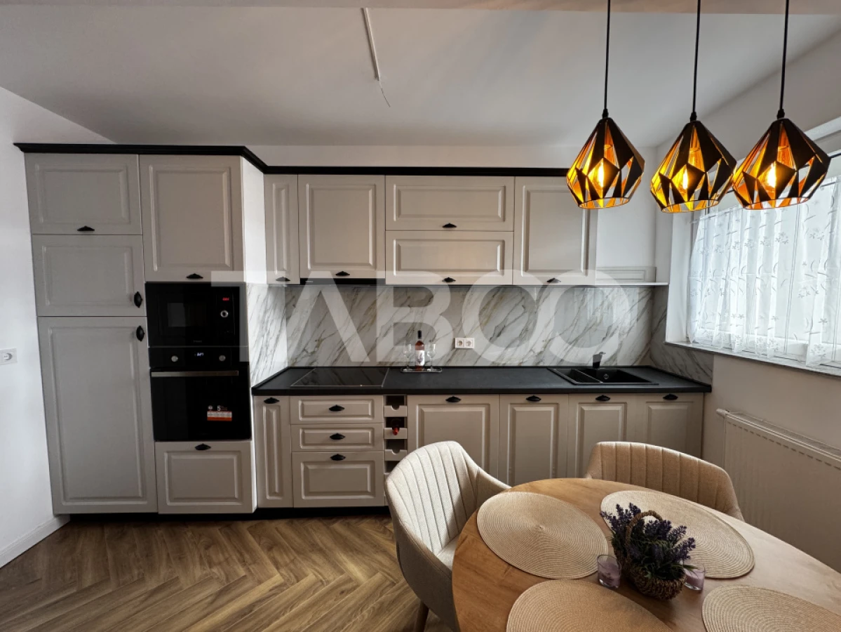 Apartament de lux cu 2 camere 60 mpu plus balcon etaj 3 Rahovei Sibiu - 7