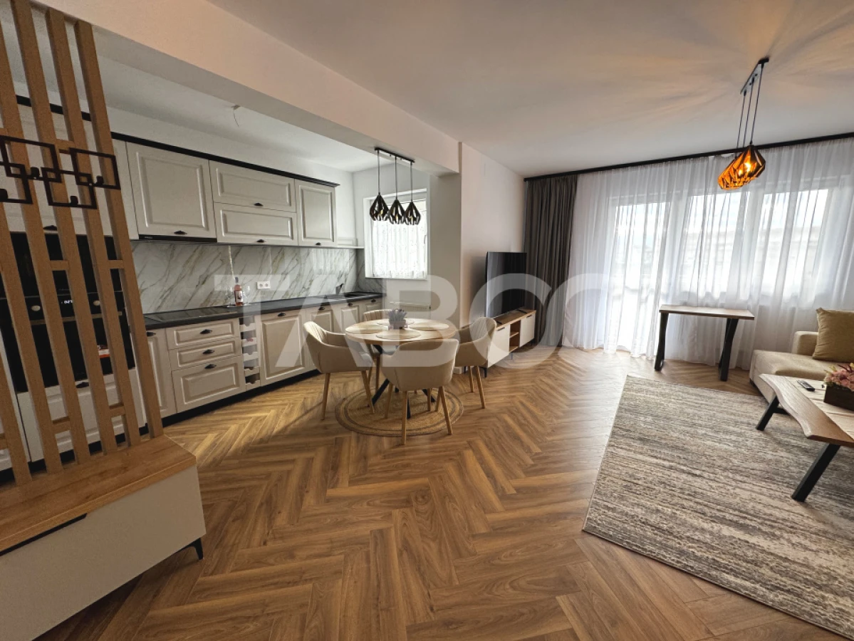 Apartament de lux cu 2 camere 60 mpu plus balcon etaj 3 Rahovei Sibiu - 4