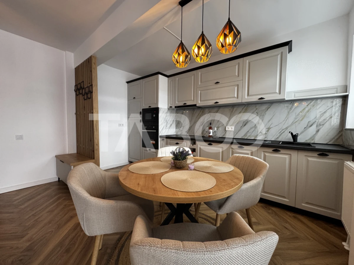 Apartament de lux cu 2 camere 60 mpu plus balcon etaj 3 Rahovei Sibiu - 3