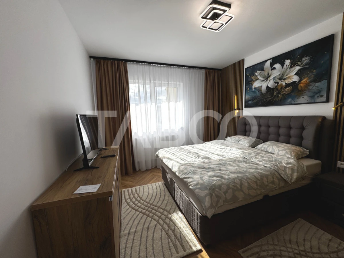 Apartament de lux cu 2 camere 60 mpu plus balcon etaj 3 Rahovei Sibiu - 2