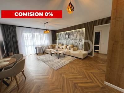 Apartament de lux cu 2 camere 60 mpu plus balcon etaj 3 Rahovei Sibiu