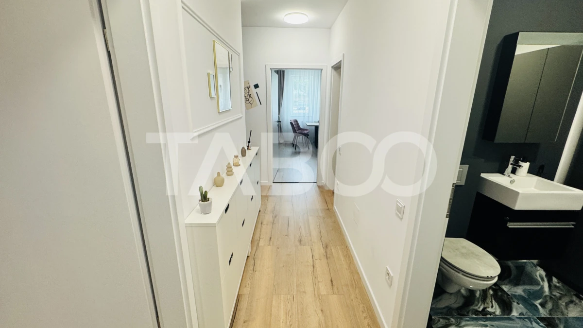 Apartament modern 63mpu 3 camere 2 bai 2 parcari de vanzare Sibiu - 6