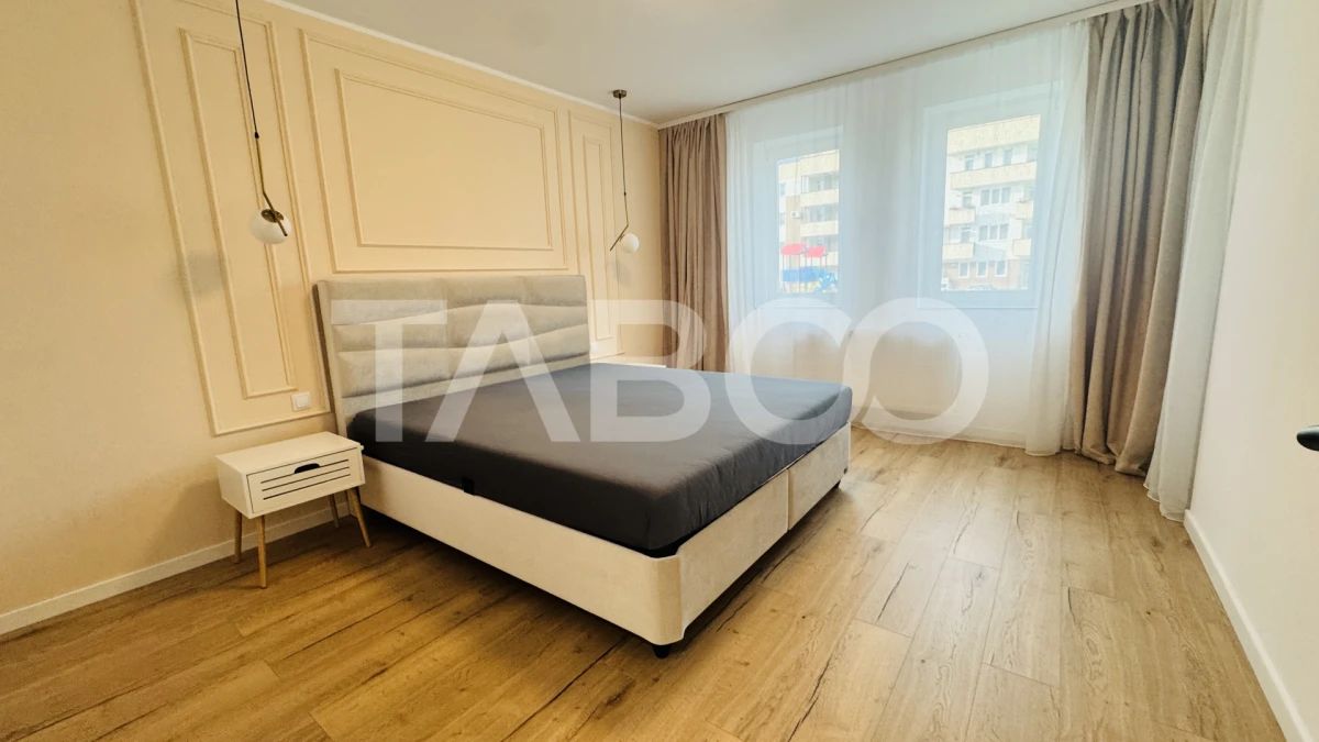 Apartament modern 63mpu 3 camere 2 bai 2 parcari de vanzare Sibiu - 1