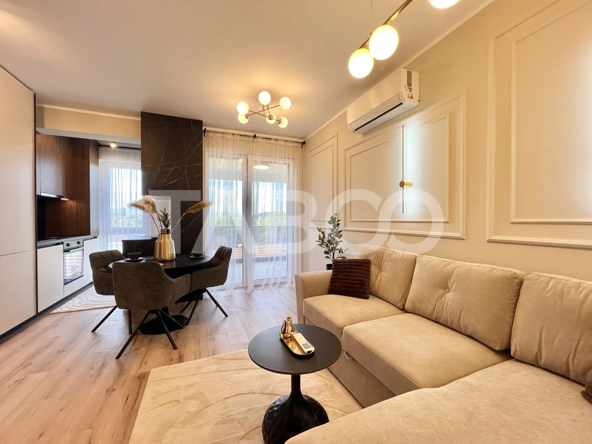 Apartament cu 2 camere de vanzare in Floresti nou cu balcon la cheie - 2