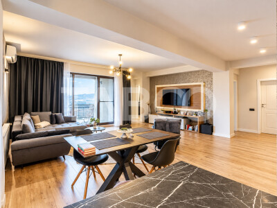 Apartament 3 camere finisaje premim cu priveliste spre oras Iris