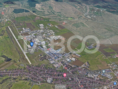 Teren intravilan 6796 mp deschidere 26m in Sibiu zona Industriala Vest