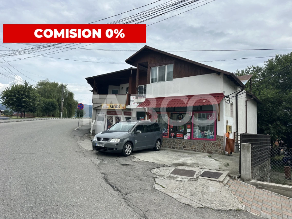 COMISION 0% Spatiu open space + depozit ideal afaceri Calimanesti - 1