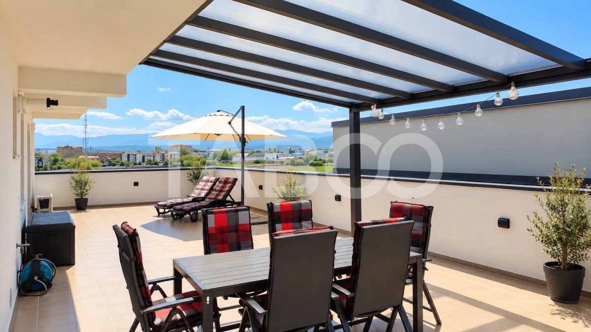 Penthouse de inchirat cu 3 camere balcon terasa generoasa Turnisor - 4