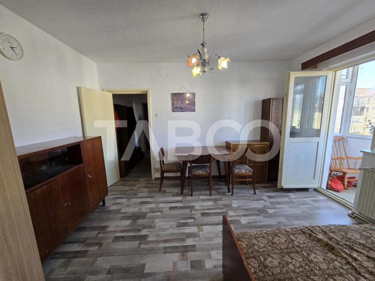 Apartament 2 camere de vanzare cu balcon in zona Ciresica din Sibiu - 9