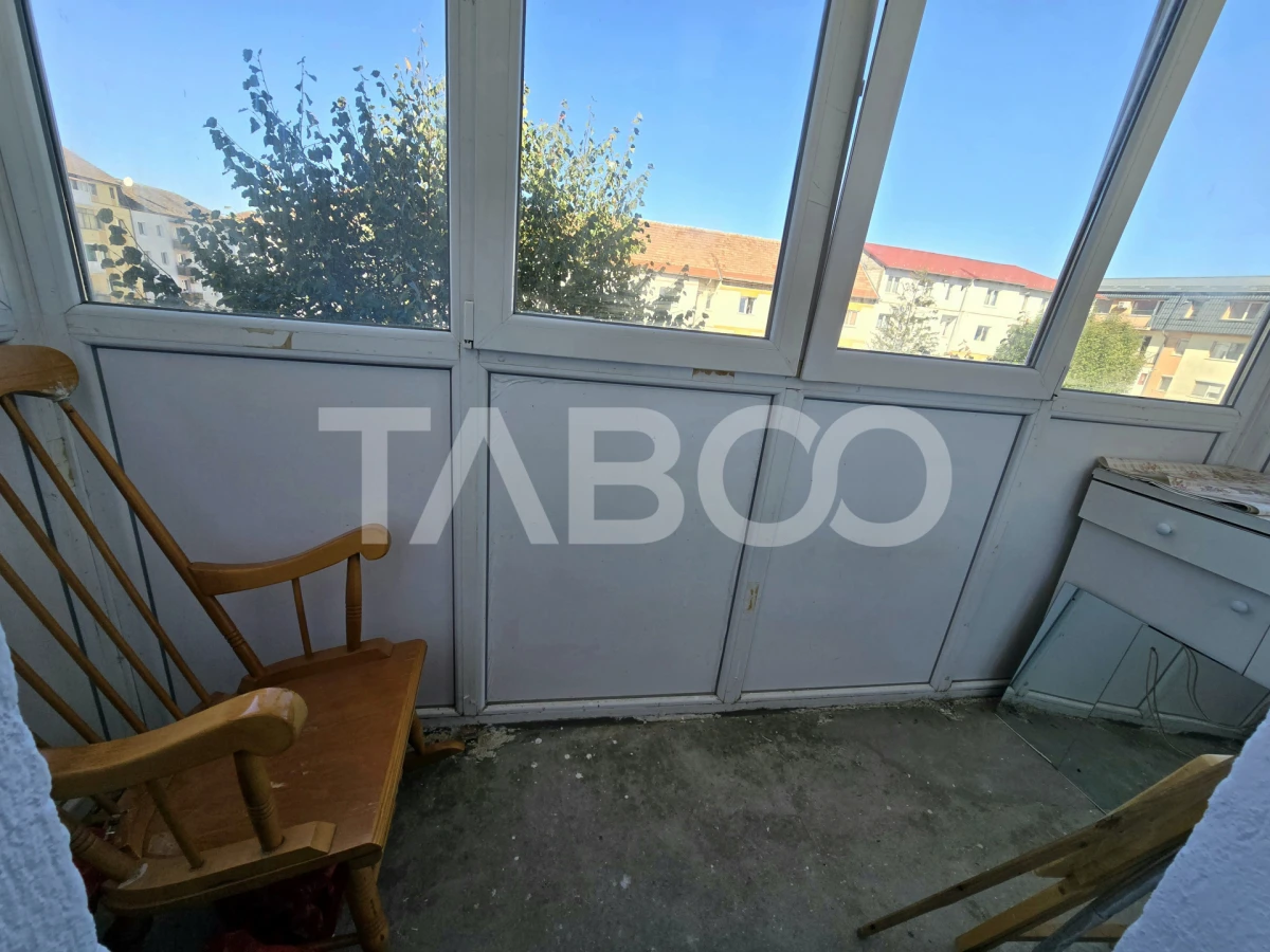 Apartament 2 camere de vanzare cu balcon in zona Ciresica din Sibiu - 7