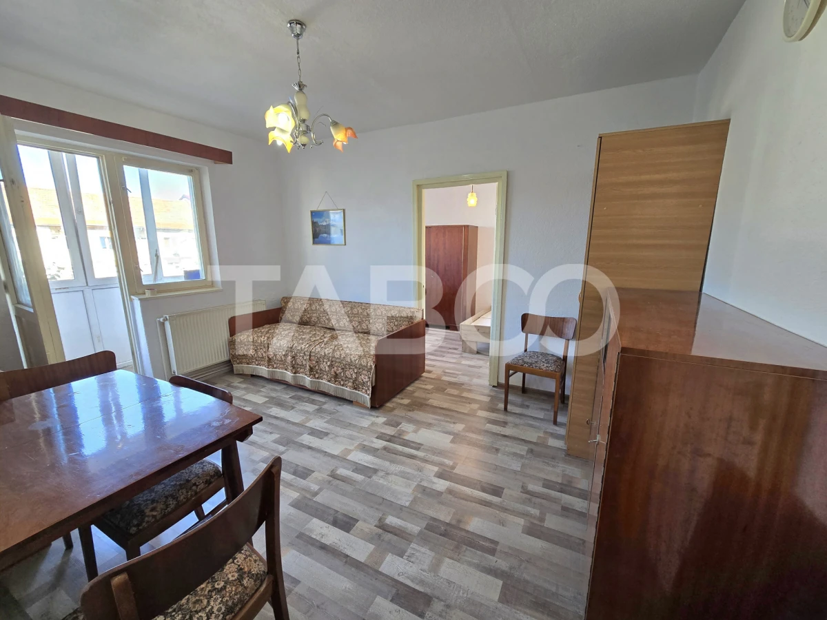 Apartament 2 camere de vanzare cu balcon in zona Ciresica din Sibiu - 2