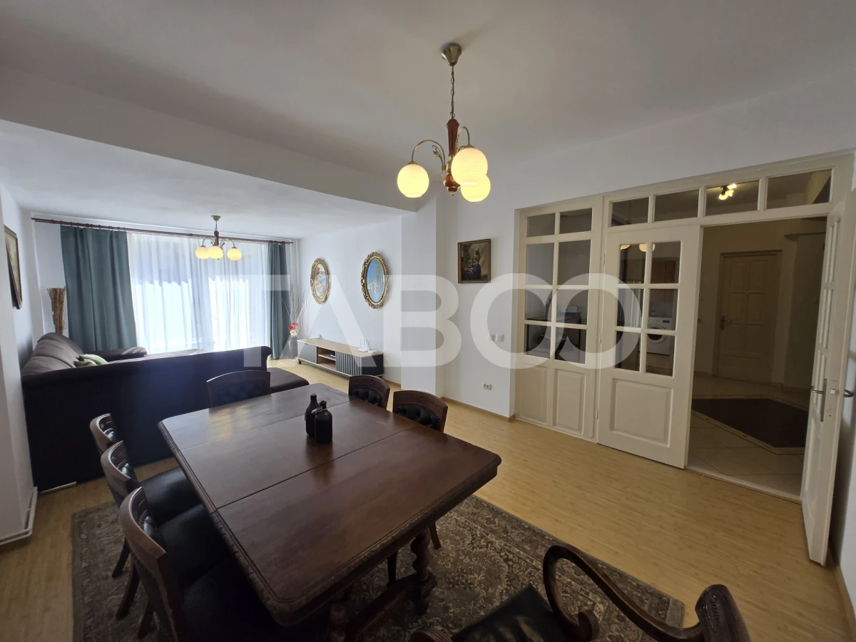 Apartament 4 camere de inchiriat 140 mp cu garaj zona Rahovei Sibiu - 9