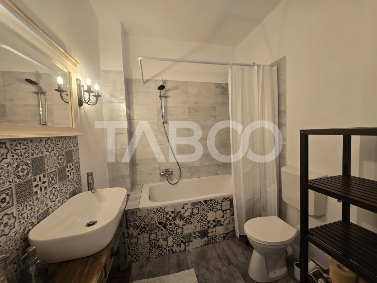 Apartament 4 camere de inchiriat 140 mp cu garaj zona Rahovei Sibiu - 7