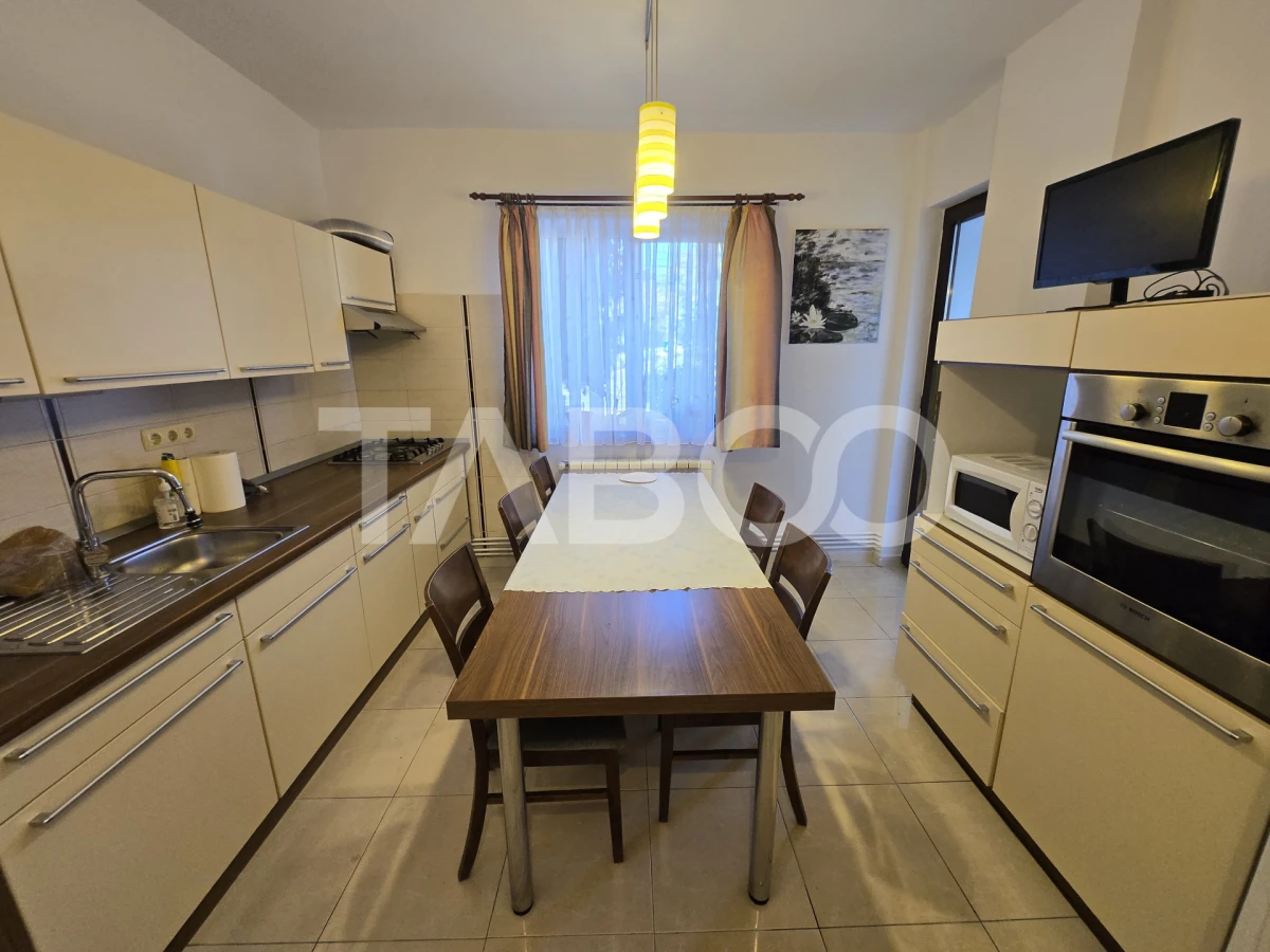 Apartament 4 camere de inchiriat 140 mp cu garaj zona Rahovei Sibiu - 5