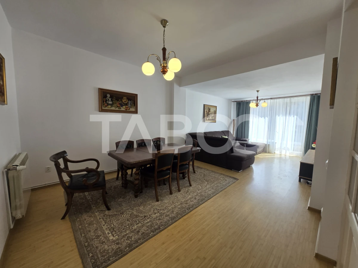 Apartament 4 camere de inchiriat 140 mp cu garaj zona Rahovei Sibiu - 2
