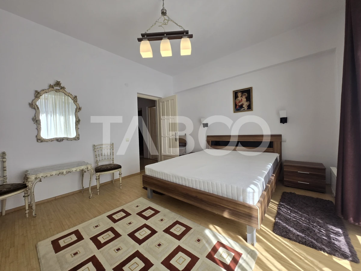 Apartament 4 camere de inchiriat 140 mp cu garaj zona Rahovei Sibiu - 1