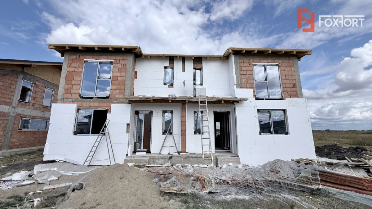 Duplex de vanzare, 4 camere - dormitor jos, Mosnita - Lidl Nou - 1