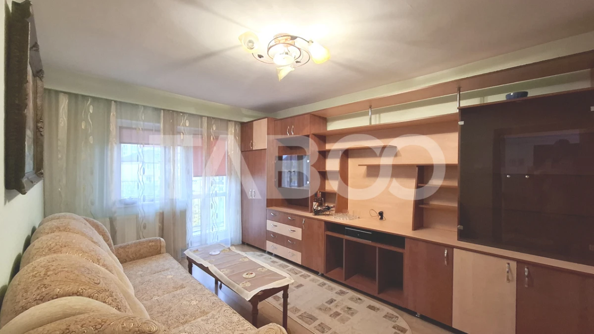 Apartament 3 camere de vanzare decomandat 58 mp zona Valea Aurie Sibiu - 1