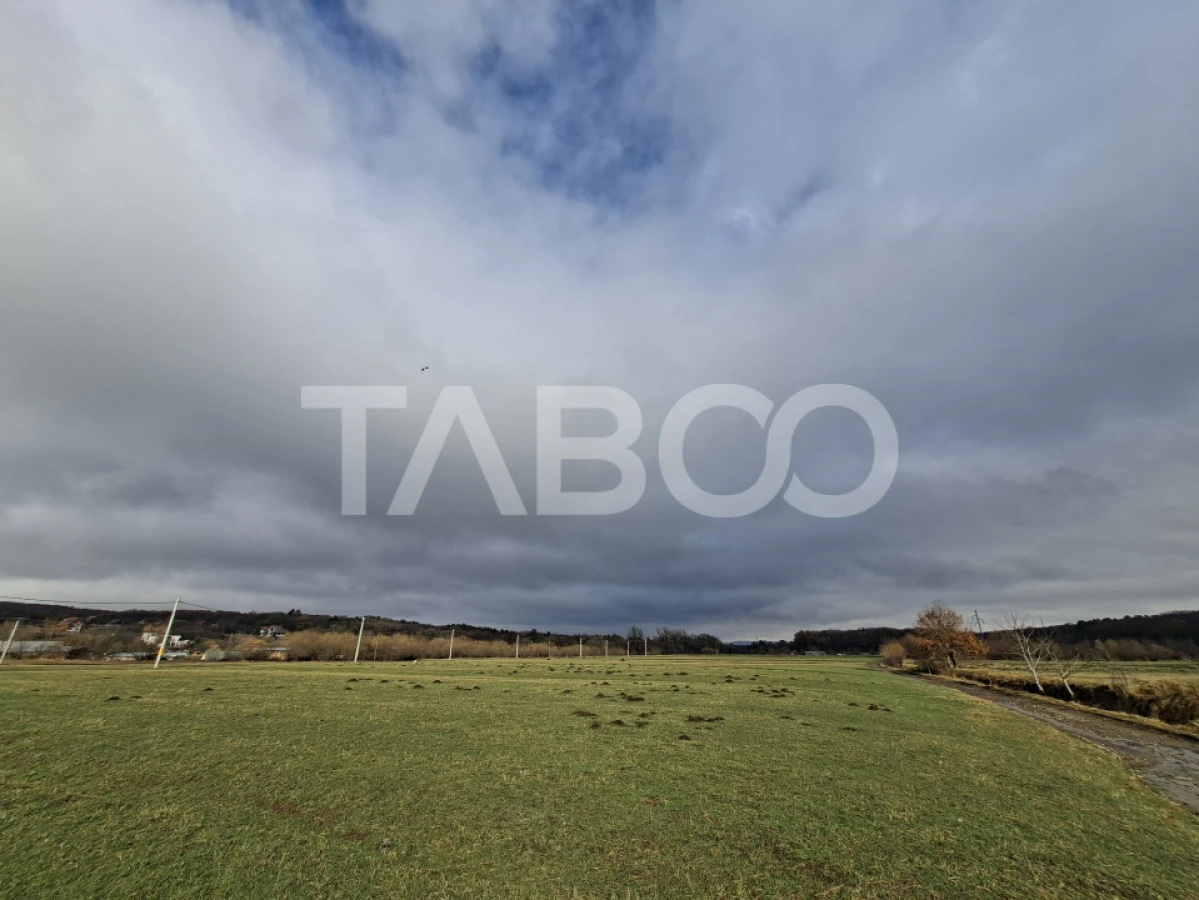 Teren intravilan de vanzare in Rasinari zona Calinis - 890 mp - 2