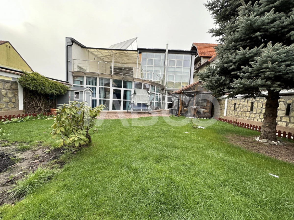 Casa tip californian cu crama piscina sauna garaj teren liber 250 mp - 9