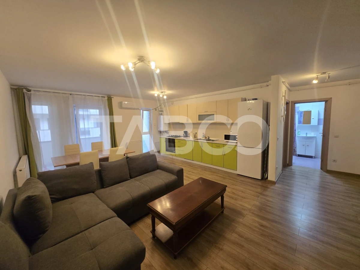 Apartament 2 camere de inchiriat decomandat 54 mpu zona Lupeni Sibiu - 1
