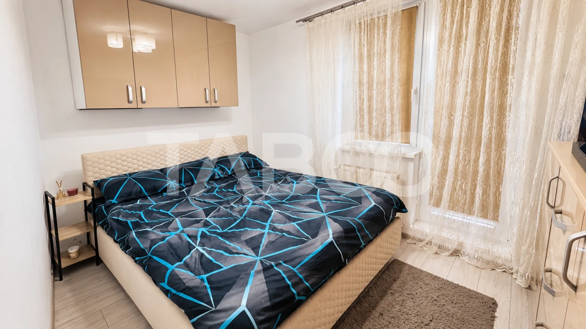 Apartament 3 camere de vanzare MOBILAT UTILAT 2 bai 1 parcare Selimbar - 2