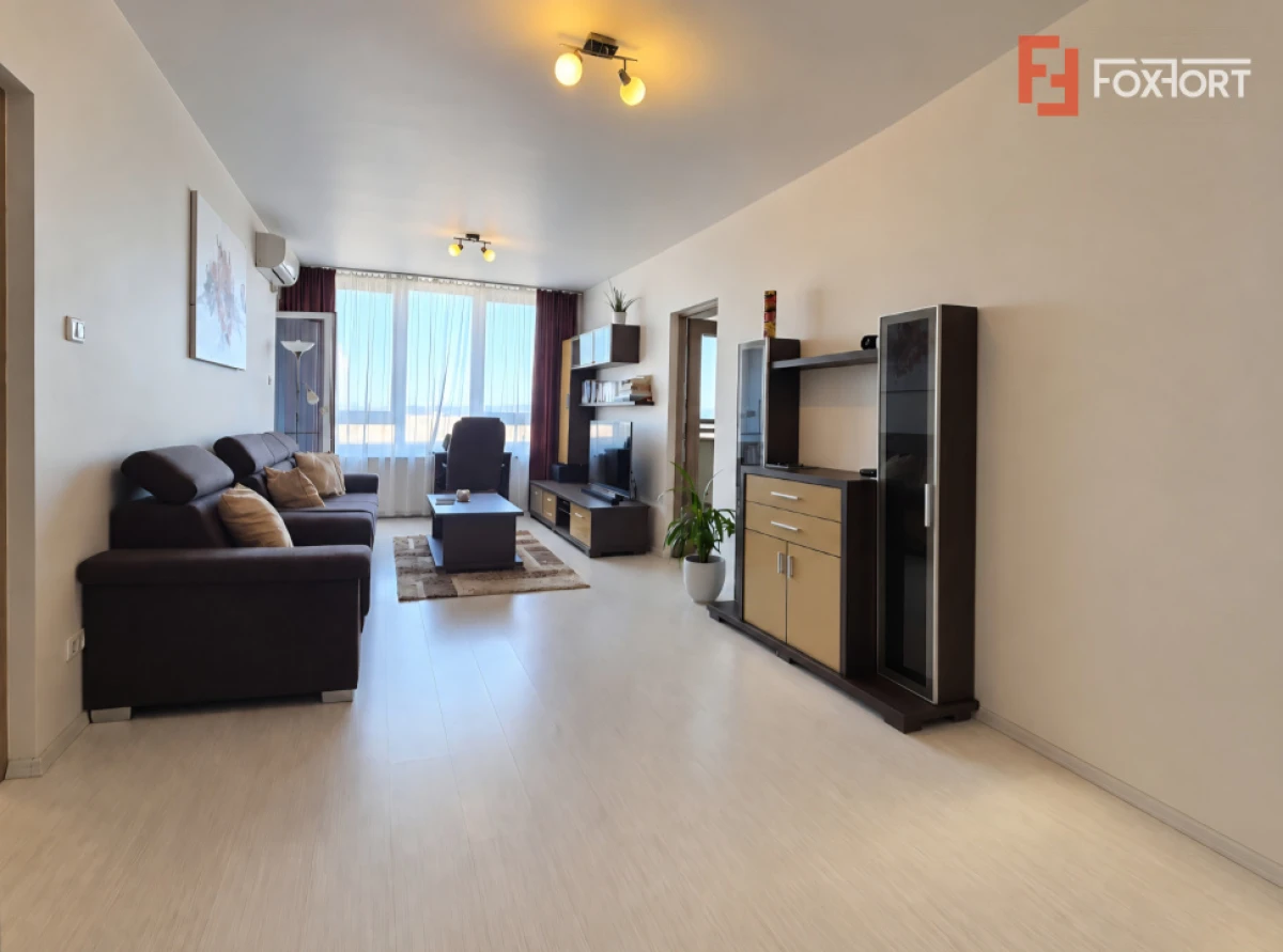Apartament 2 camere cu balcon | Via Romana, Arad | 60 mp utili | Mobilat complet - 2