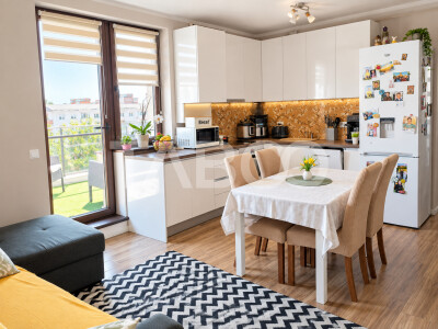 Apartament 3 camere in bloc nou Cartier Marasti terasa generoasa