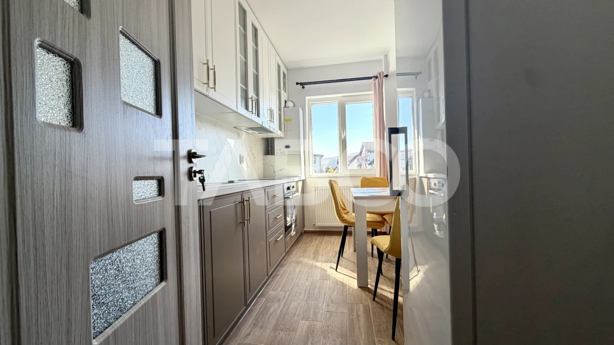 Apartament cu 2 camere finisat de vanzare in bloc modern nou Floresti - 2