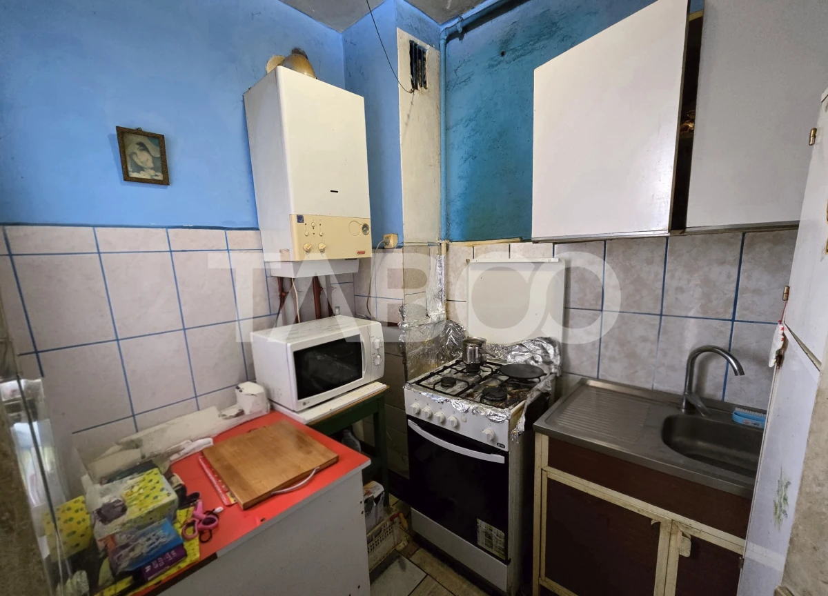 Garsoniera de vanzare cu pivnita in zona Lazaret din Sibiu Comision 0 - 4