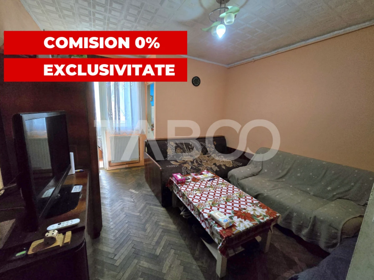 Garsoniera de vanzare cu pivnita in zona Lazaret din Sibiu Comision 0 - 1