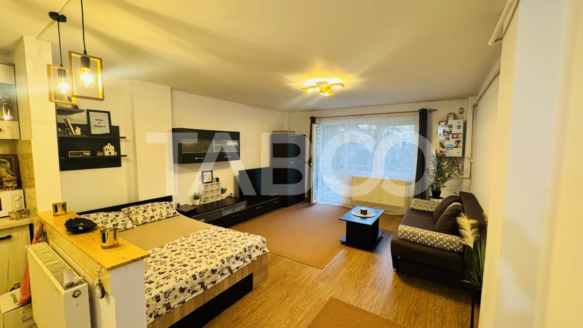 Garsoniera de vanzare 40 mp utili balcon de 7mp Tilisca Sibiu - 1