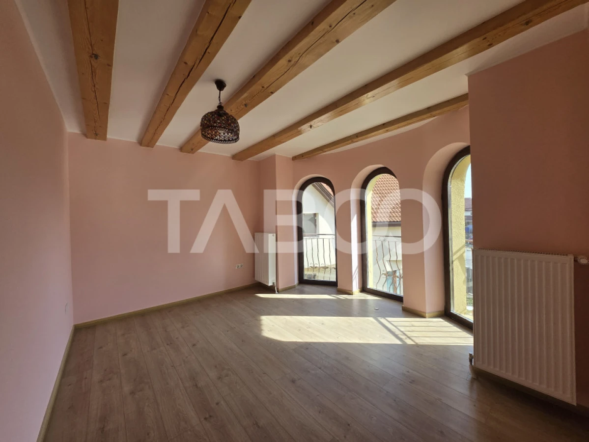 Casa noua de inchiriat 5 camere 200mp si Garaj zona Tineretului Sibiu - 6