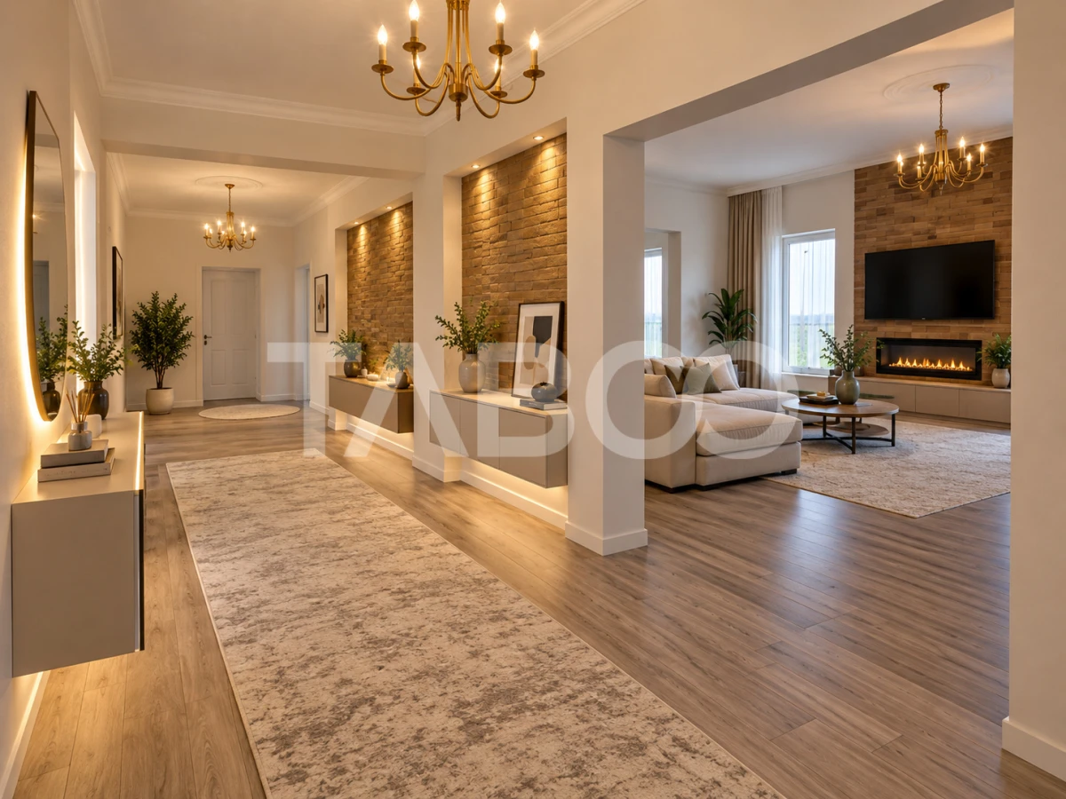 Casa individuala cu 800 mp teren si finisaje moderne Tocile Sibiu - 6