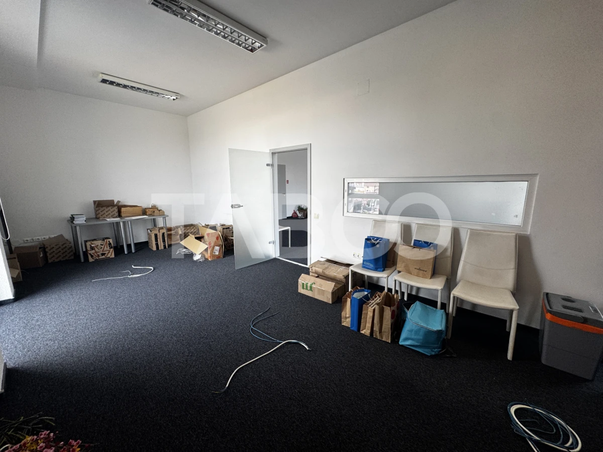 Spatiu comercial de inchiriat 133 mpu vizibilitate buna parcari Sibiu - 6