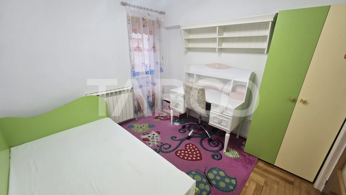 Apartament de inchiriat Central 3 camere balcon 2 bai mobilat utilat - 8