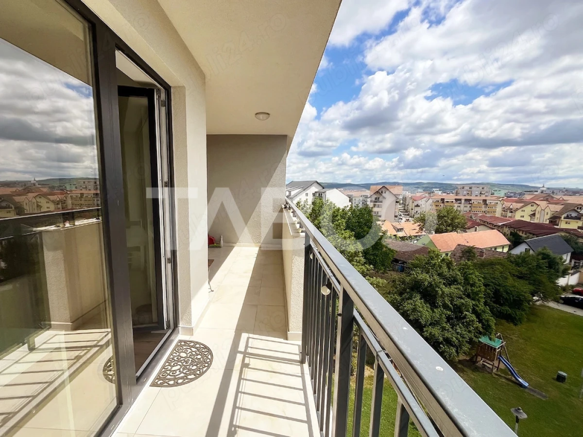 Apartament la prima inchiriere 2 camere balcon parcare si lift Sibiu - 9