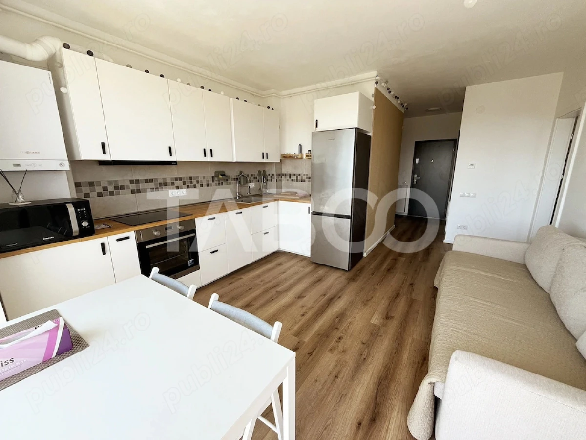 Apartament la prima inchiriere 2 camere balcon parcare si lift Sibiu - 1