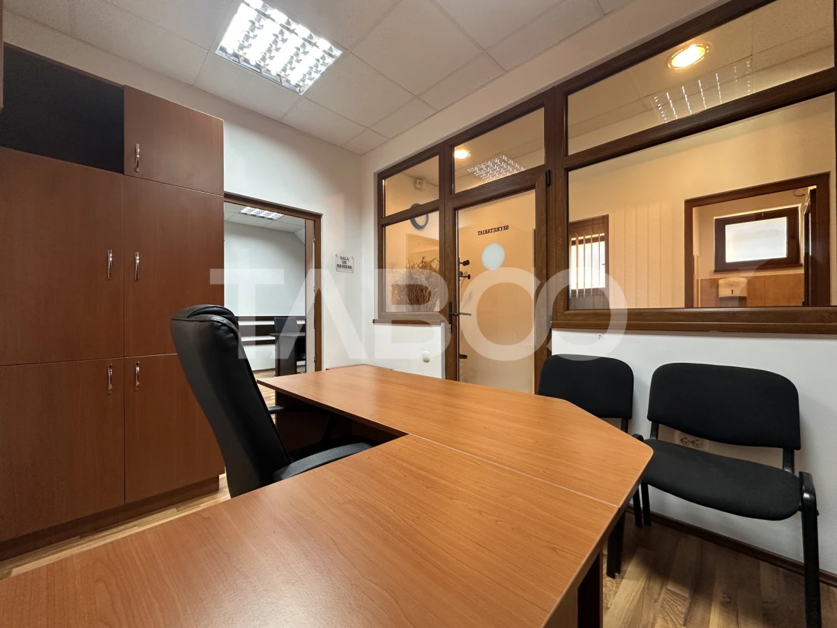 Spatiu de birouri mobilat de inchiriat acces stradal si curte Luptei - 7