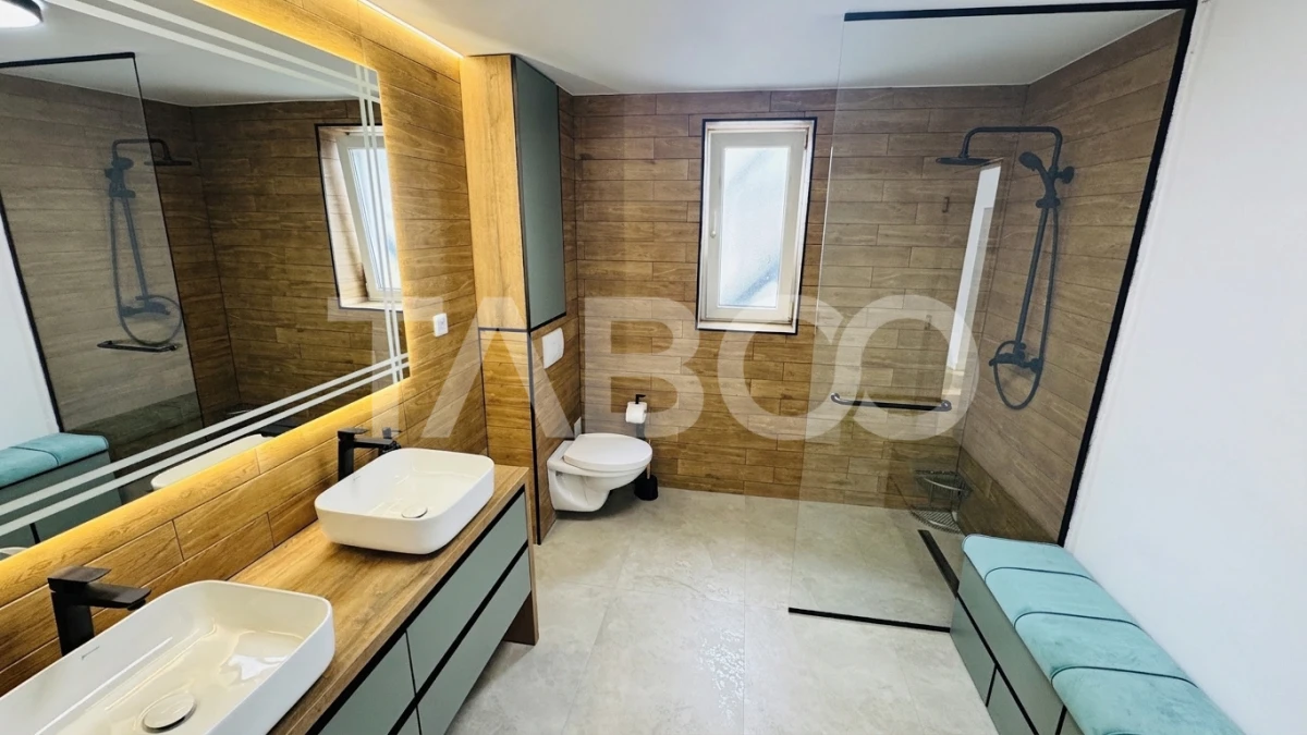 Casa de vanzare 7 camere MOBILATA UTILATA 210 MPU teren liber 518 mp - 5