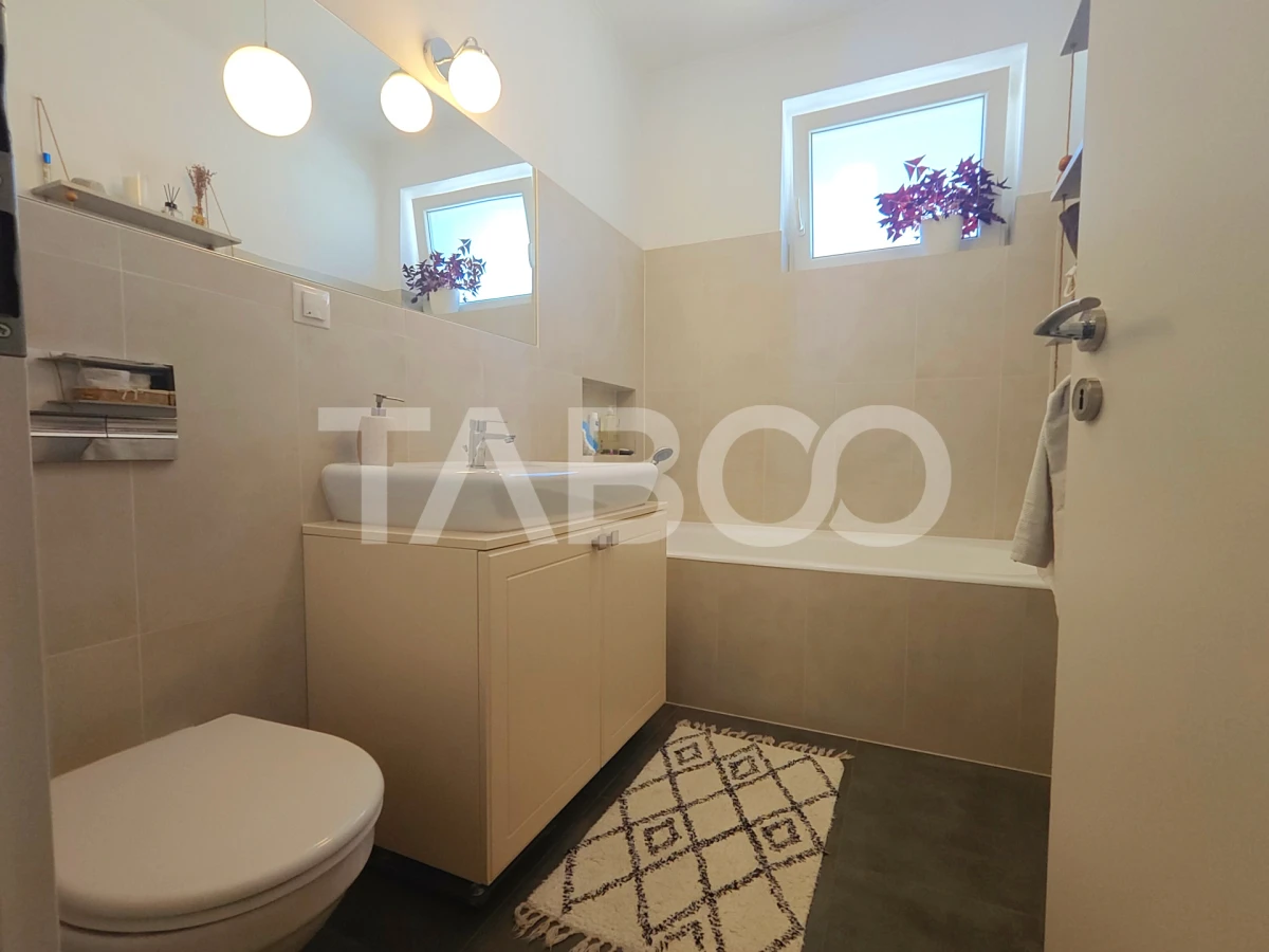 Apartament 3 camere 2 bai 76 mp utili + pod in Selimbar - zona Brana - 6