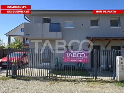 Comision 0-Casa tip duplex 5 camere 2 bai acces auto in Viile Sibiului