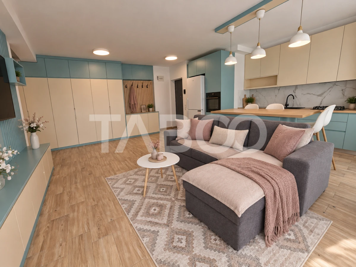 Apartament de vanzare cu 3 camere si balcon Kogalniceanu - 4