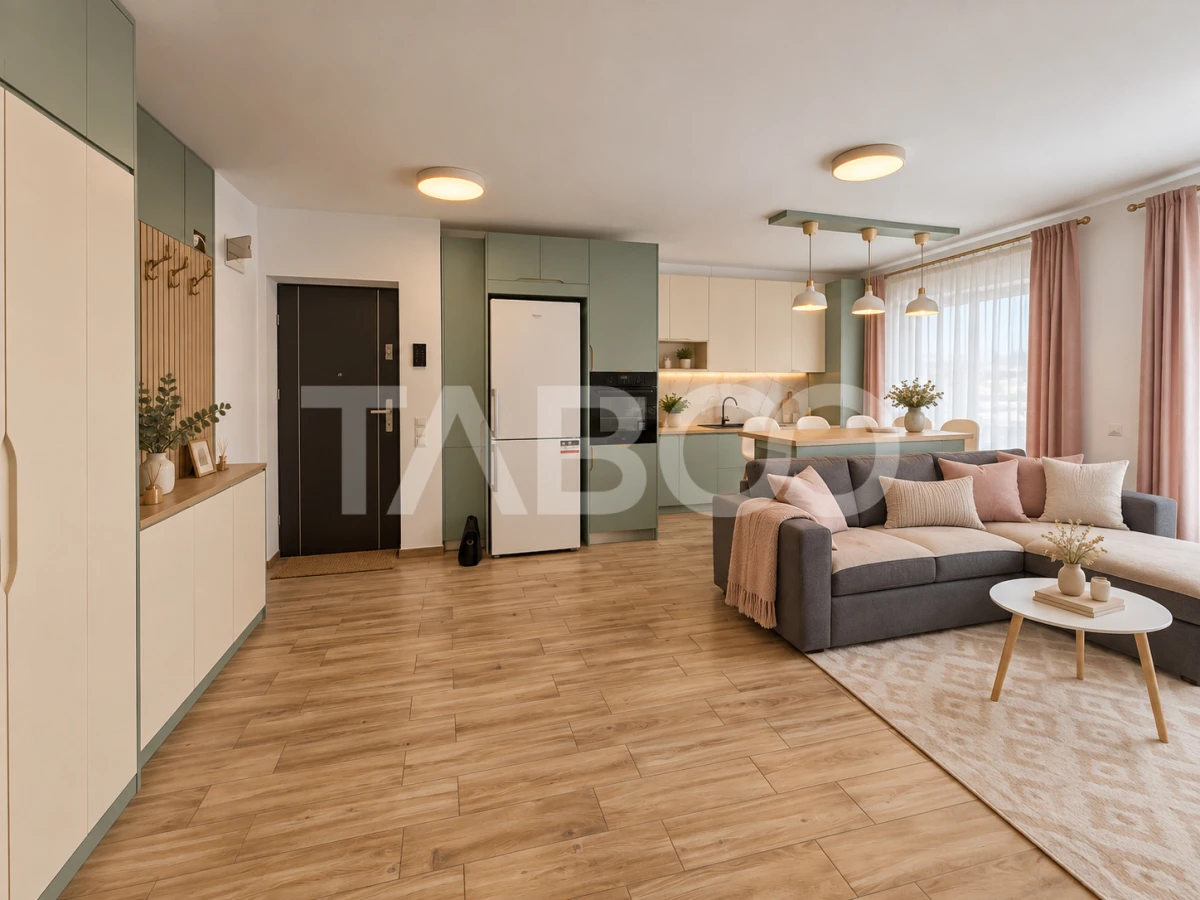 Apartament de vanzare cu 3 camere si balcon Kogalniceanu - 3