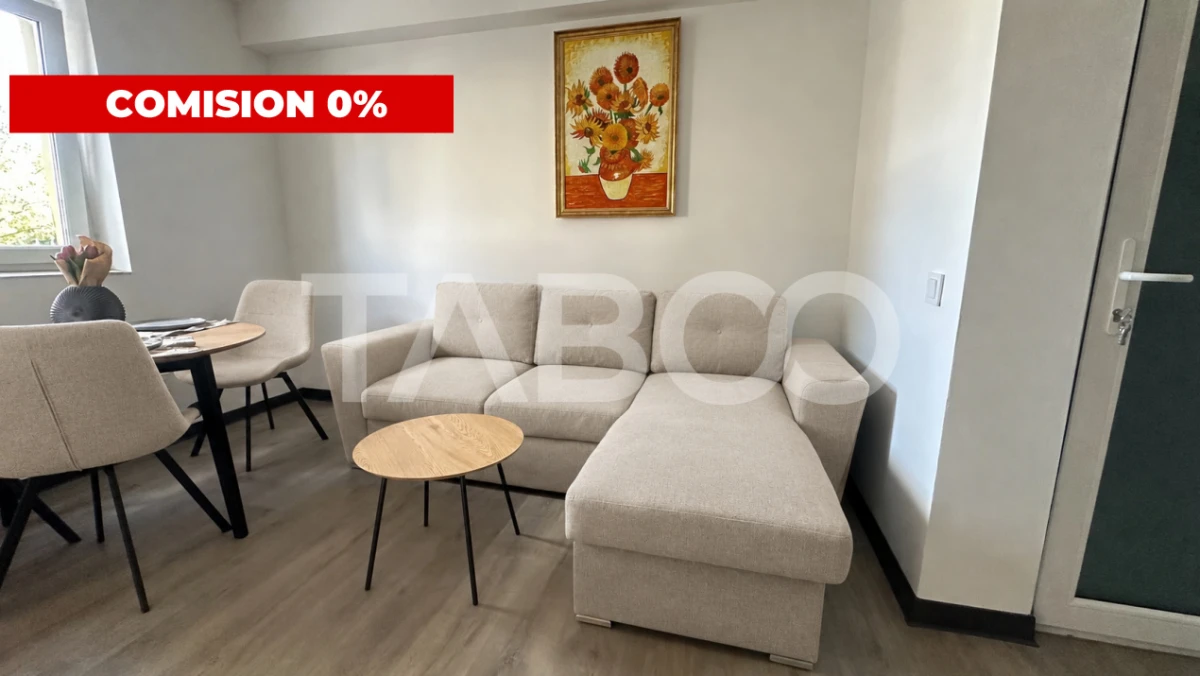 Garsoniera noua loc parcare inclus Comision 0 zona Vasile Aaron Sibiu - 1