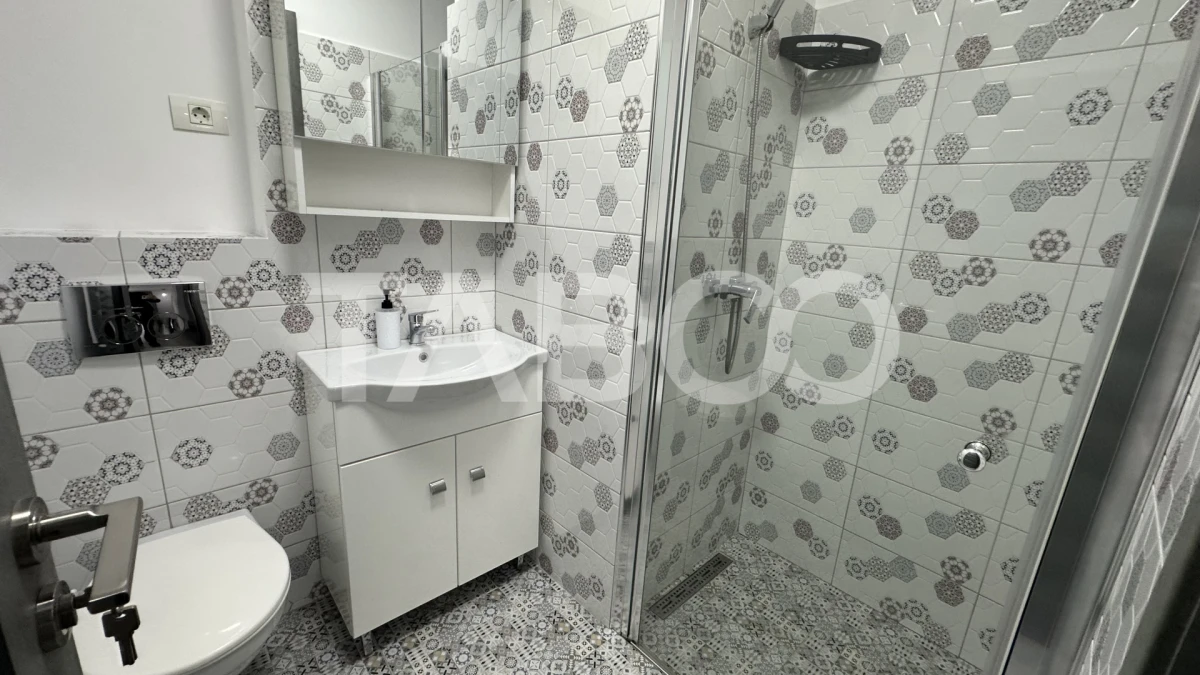 Apartament 2 camere modern bloc cu lift parcare zona Piata Cluj Sibiu - 7