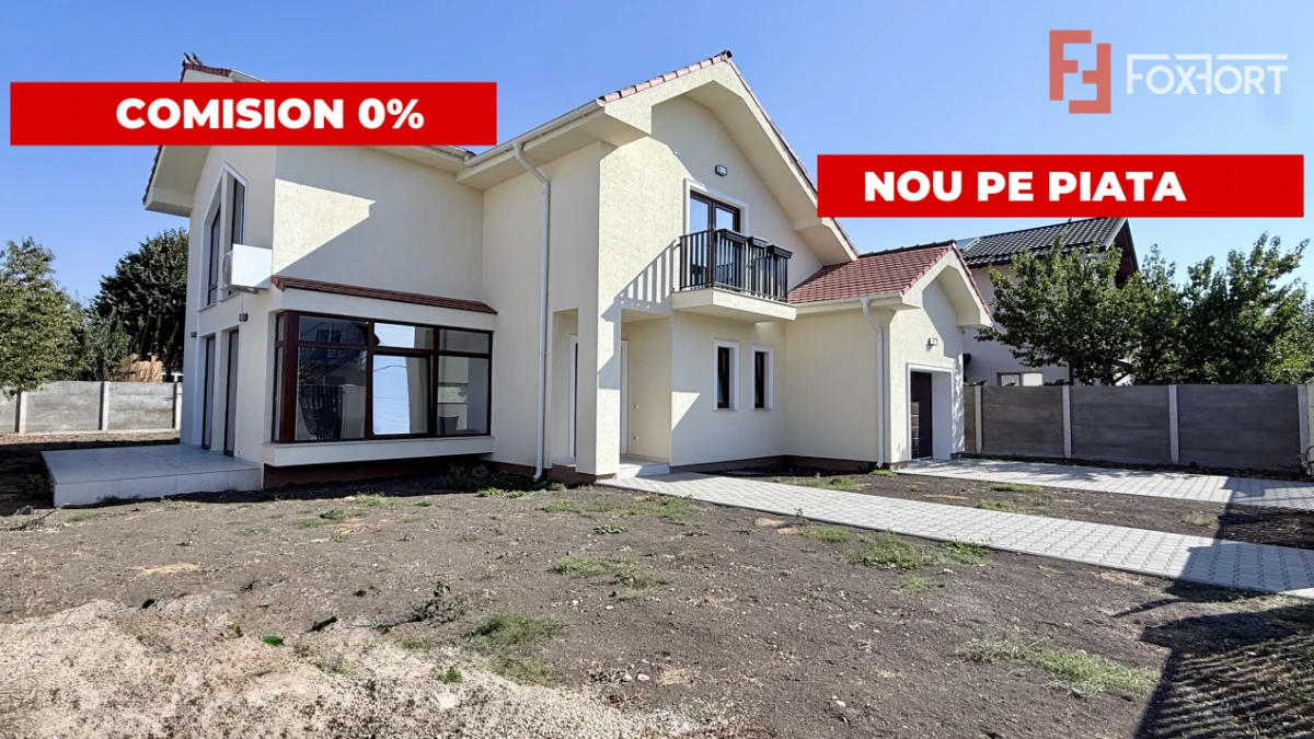 COMISION 0% Casa individuala de vanzare cu 4 camere - Mosnita Noua - 1