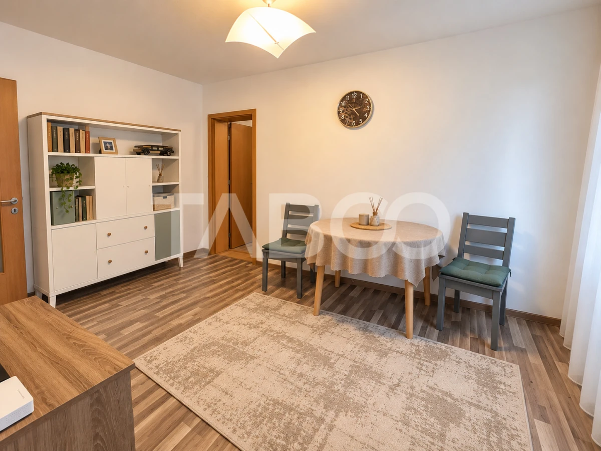 Apartament 3 camere de vanzare etaj intermediar Sibiu -chirias activ - 1